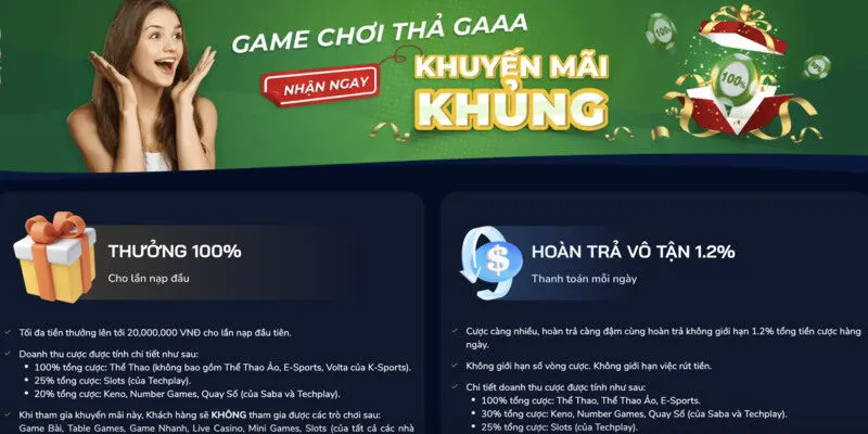 Chương trình khuyến mãi siêu đỉnh cao 