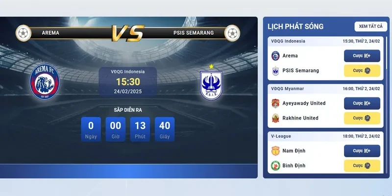 Nhà cái chuyên cung cấp những trận đá gà đỉnh cao được phát trực tiếp